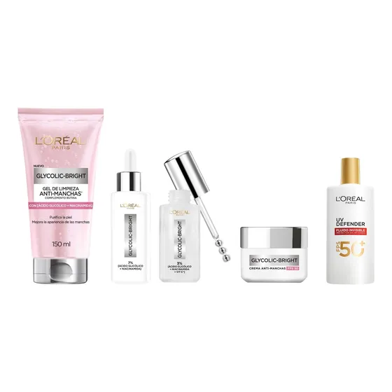 Rutina Total Anti Manchas Glycolic + Uv Defender L'oréal
