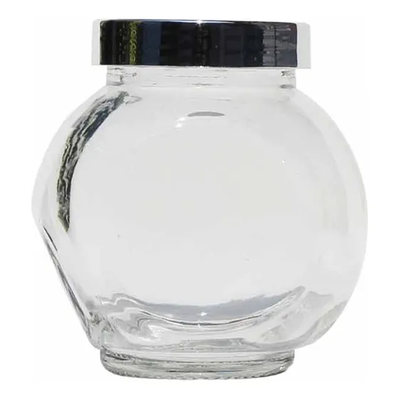 Kit 10 Mini Baleiro Em Vidro Pote Vidro Porta Temperos 380ml