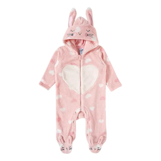 Macacão Para Bebê Pelúcia Tip Top