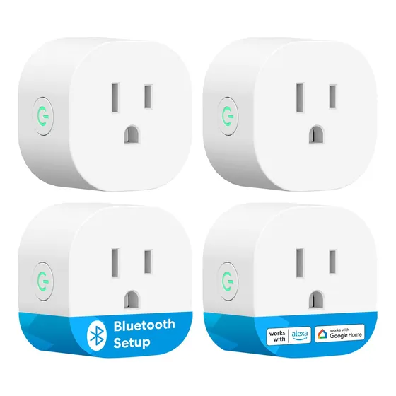 Meross Enchufe Inteligente Mini Salida Bluetooth Wifi 15 Voz