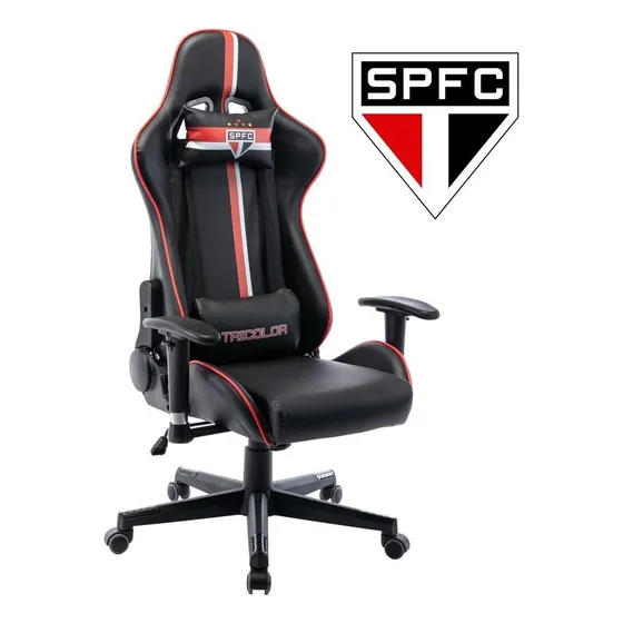 Cadeira Gamer São Paulo Spfc 3318 Espresso Móveis