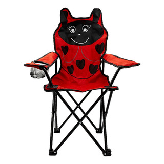 Silla Infantil Plegable Camping Playa Jardín Niño/niña/unisx Color Rojo Mariquita Silla Infantil Plegable Camping Playa Jardín Niño/niña/unisx Color Rojo Mariquita