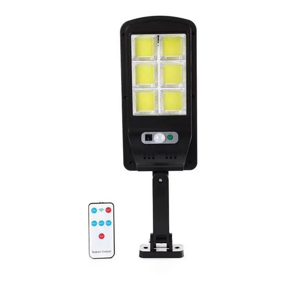 Reflector Led Solar Recargable Con Sensor De Movimiento 