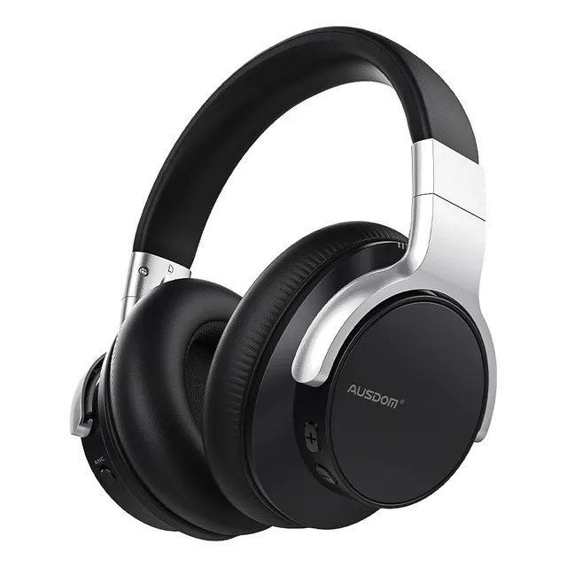Auriculares Bluetooth En El Micrófono Estereofónico Anc