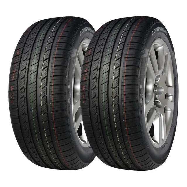 Kit De 2 Llantas Para Carro Rin 17 Compasal 235/60r17 102h Índice de velocidad H