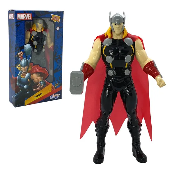Boneco Thor 22cm Articulado Brinquedo Marvel Vingadores