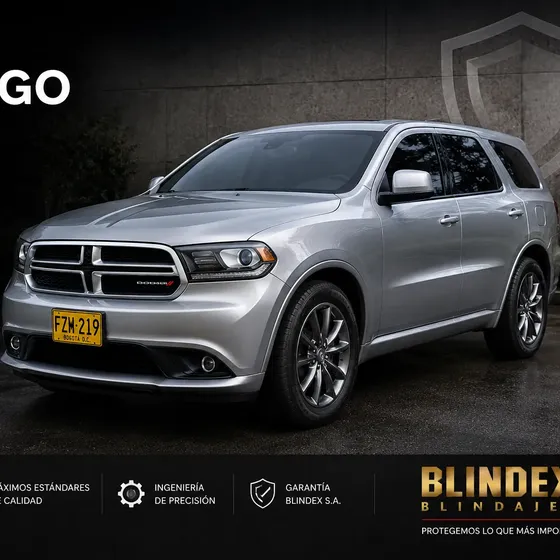 Dodge Durango 2018 3.6 Sxt Luxe Blindada Blindex