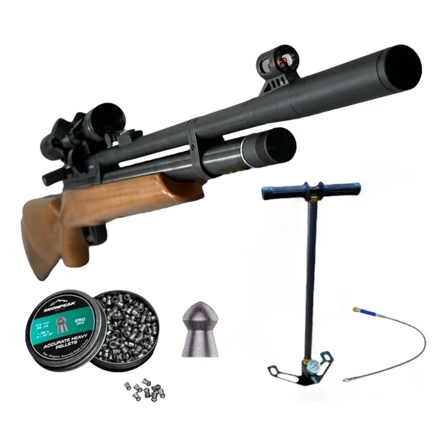 Rifle Pcp Beeman 5.5 Raider 900 Ft/s Multitiro + Diabolos