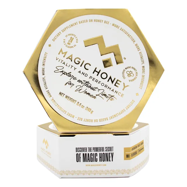      Magic Honey Suplemento Dietario Con Base En Miel Para Mujer 8,4 Oz.