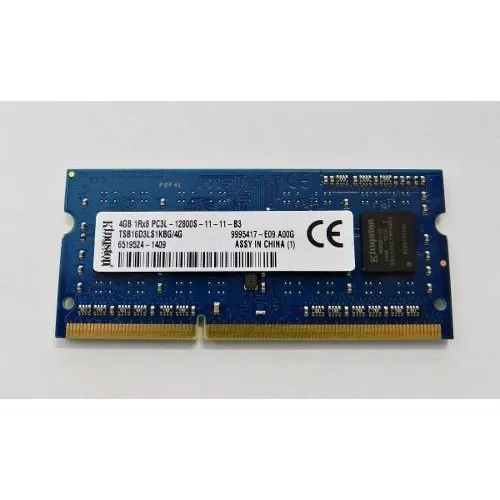 Memoria RAM 4GB 1 Kingston TSB16D3LS1KBG/4G