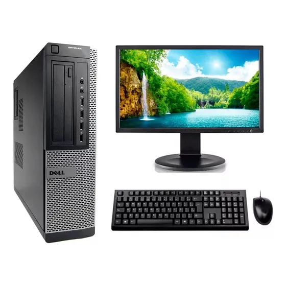 Cpu Dell 3010 Core I5 3.2ghz Ssd 240gb 8gb Monitor 19 