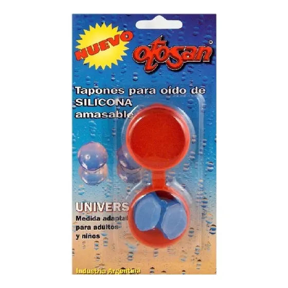 Tapones P/oidos De Silicona Amasables Otosan