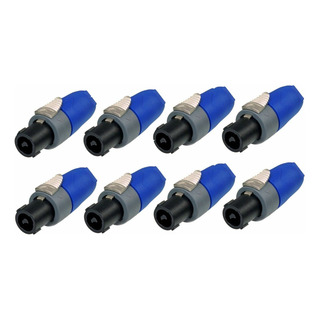10 Pcs Plug Macho Para Speakon Para Neutrk 4 Vias Conector 10 Pcs Plug Macho Para Speakon Para Neutrk 4 Vias Conector