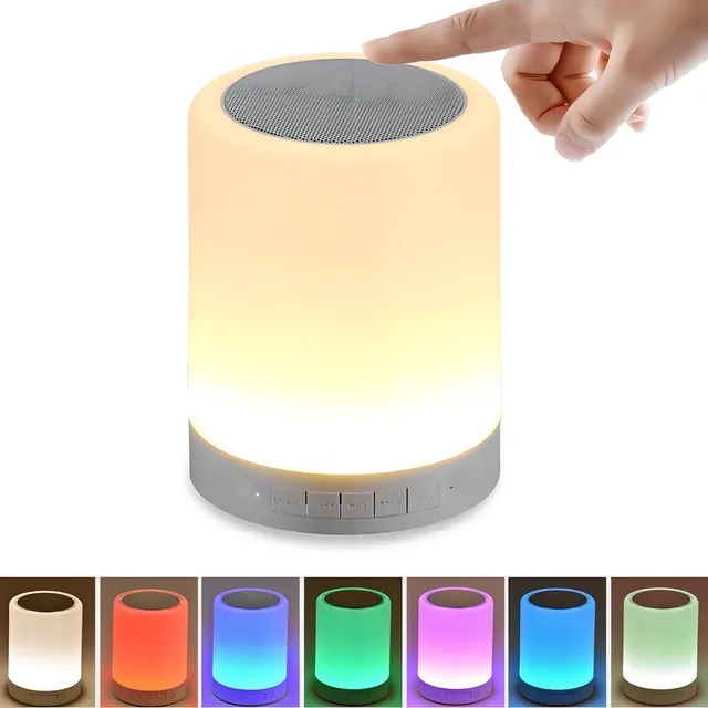 Parlante Bluetooth Touch, Usb, Micro Sd, Lampara, Mp3