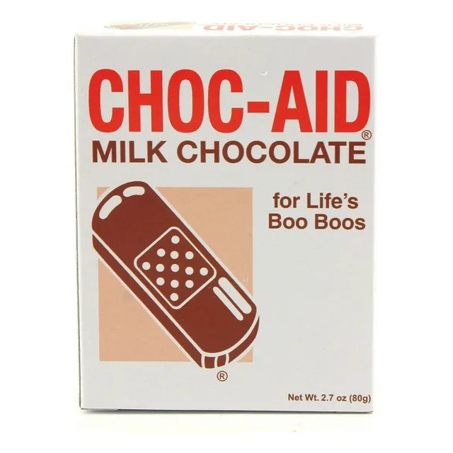 Choc-aid Milk Chocolate Bandages 2.7-ounce Box (pack Of 3)