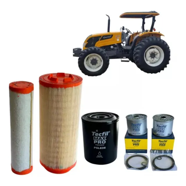 Kit Revisão Filtros Trator Valtra A650/a750/a850 Motor Agco