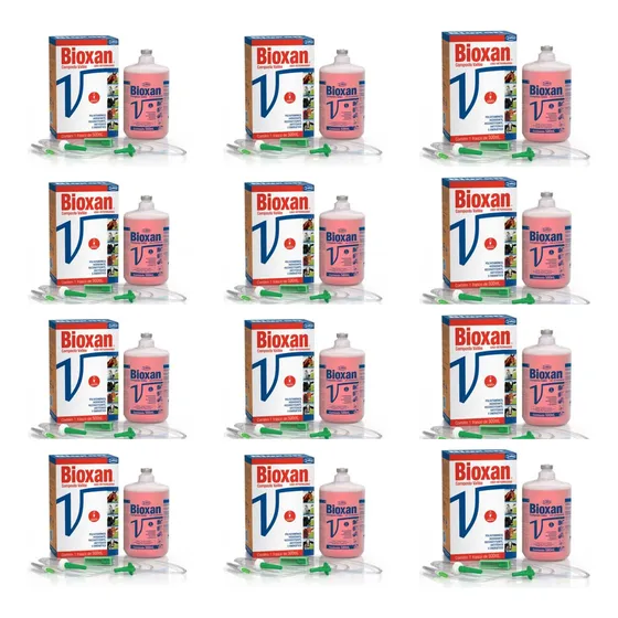 Kit 12 Bioxan Soro Vitaminado 500ml - Envio Imediato