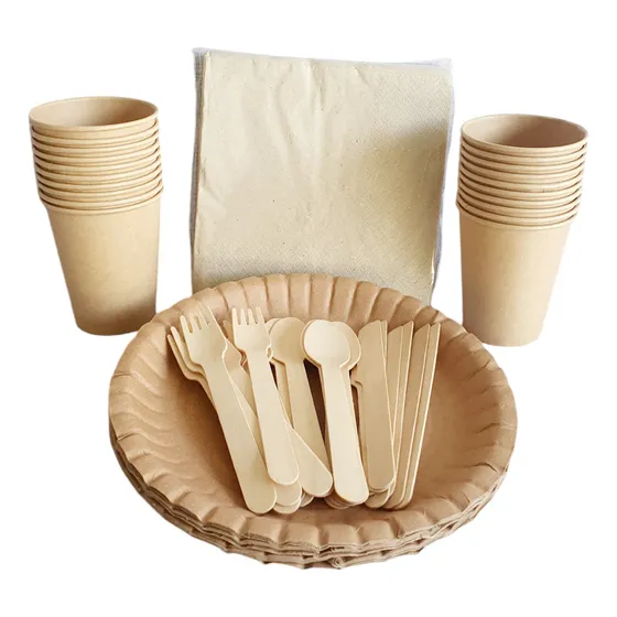Pack Kraft Eventos Cumpleaños Bodas,kraft Eco!  
