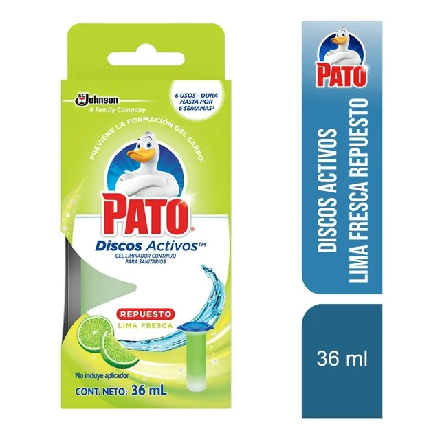 Mr Musculo Pato Discos Activos Lima Fresca 1 Repuesto