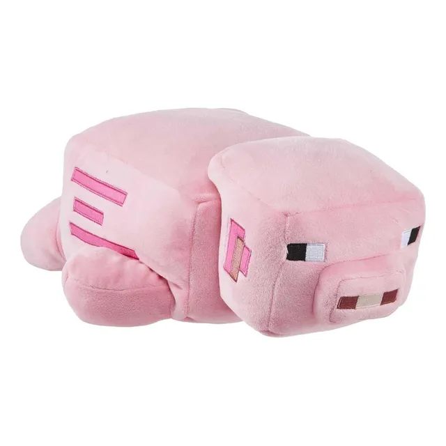 Figura De Peluche Cerdo Mattel Minecraft 30 Cm Juguete