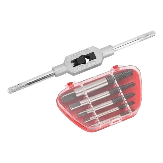 Extractor De Tornillo 7 Pzas Quita Perno Broca Roto 3-25mm