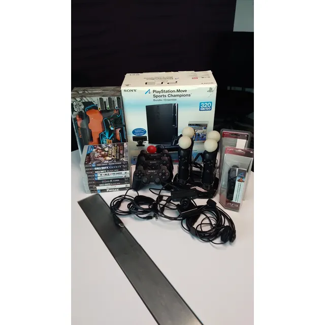 Vendo Ps3 Play Station 3 Slim Move Sports Champions Usado