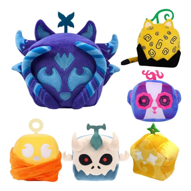 Peluche Blox Fruits 20cm Frutas Roblox Minecraft