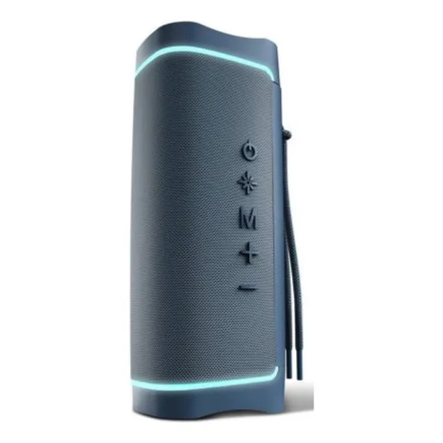 Parlante Bluetooth Energy Sistem Nami Eco Bt Con Luz Rgb Amv Color Azul