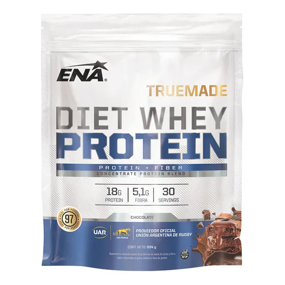 Truemade Diet Protein Ena Sport  Polvo Proteina + Fibra