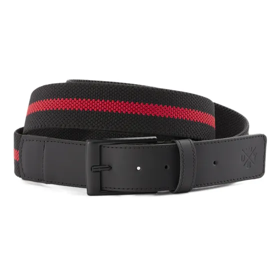Cinto Masculino Ajustável Elástico + Couro Casual Plus Size