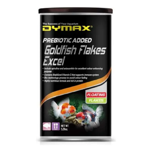 Alimento Peces Dymax Goldfish Flakes Excel 400ml - 50g