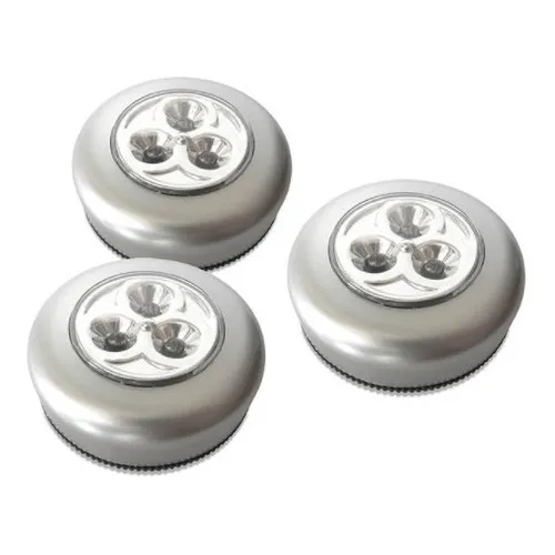 Luz De Toque Led - Macrotel (pack De 3 Und