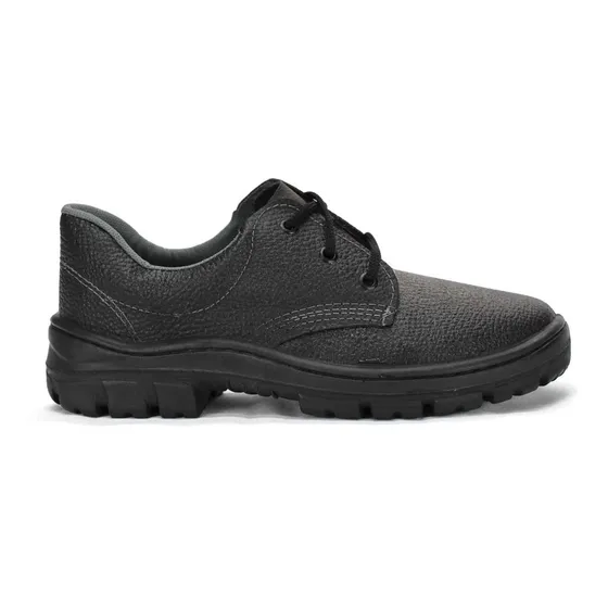 Zapato Cuero De Seguridad Y Trabajo Pé De Ferro