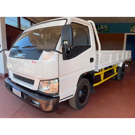 Camión Jmc Con Motor Isuzu Y Carrocería De Barandas Volcable