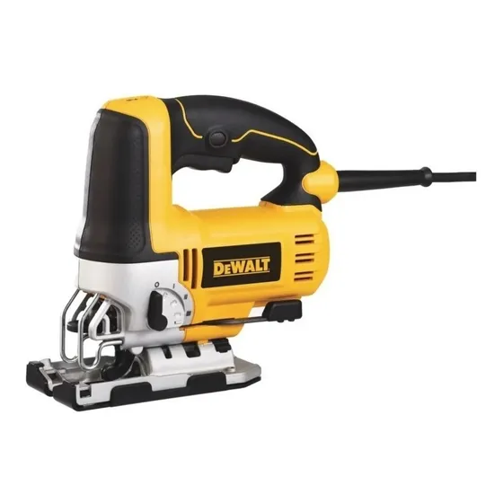 Sierra Caladora Dewalt Con Acción Orbital Luz Led 500w Dw300