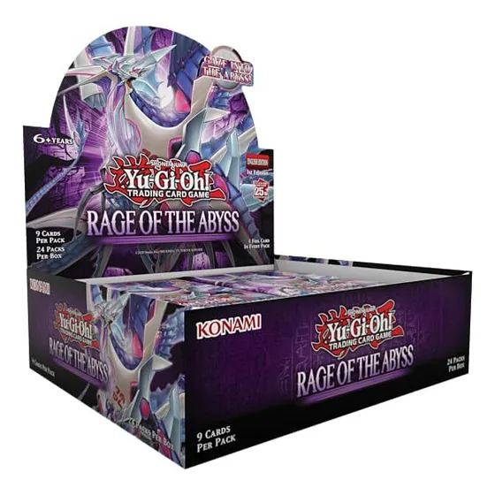 Cartas Yugioh Rage Of The Abyss - Booster Box Inglés