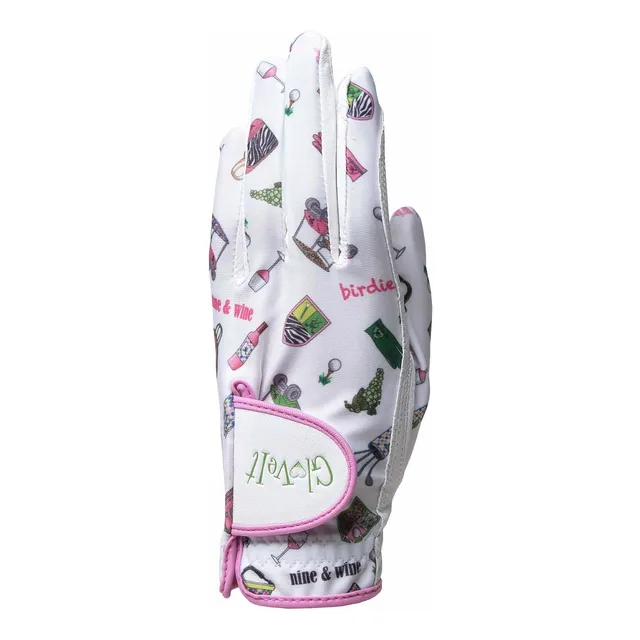 Glove It Fun Classic Nine And Wine Print Golf Soft For