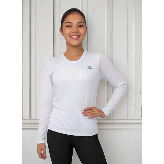 Camiseta Manga Larga Para Mujer - Muvin