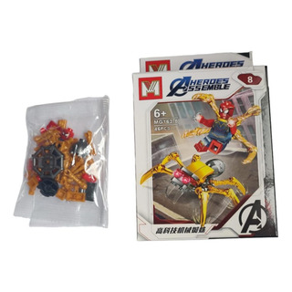 Bloques De Construcción Mini Vehículos Marvel Spiderman Bloques De Construcción Mini Vehículos Marvel Spiderman