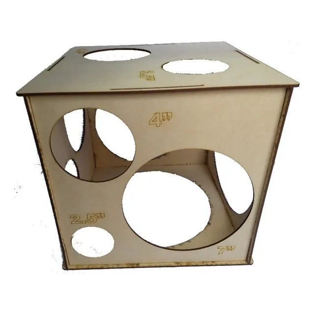 Calibrador De Globos Cubo