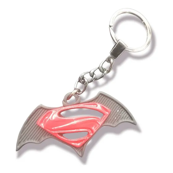Llavero Superman Batman 