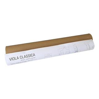 Projeto De Viola Caipira Clássica - Impresso No Tamanho Real Projeto De Viola Caipira Clássica - Impresso No Tamanho Real