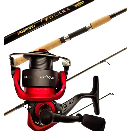 Combo Pesca Shimano Spinning Variada
