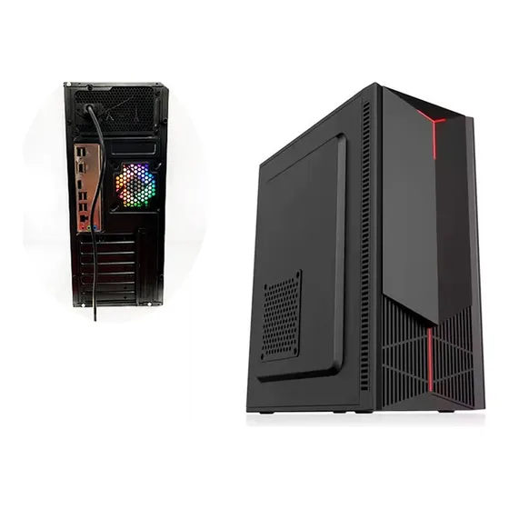 Cpu Intel Core I5 8gb Ram 256gb Ssd  Luces Gamer