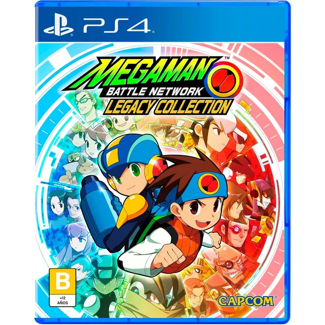 Mega Man Battle Network Legacy Collection Ps4 Fisico