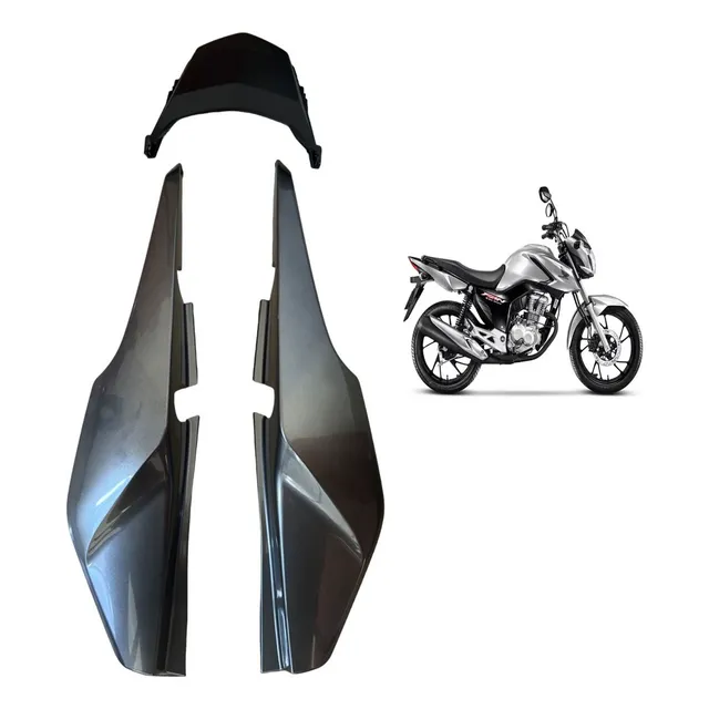 Carenagem Traseira Rabeta Fan 150/160 Cg Start 2014 A 2024