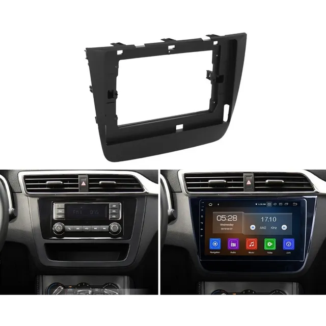 Adaptador Radio Bisel Pantalla Mg Zs 2017+ 10.1pul Karvas