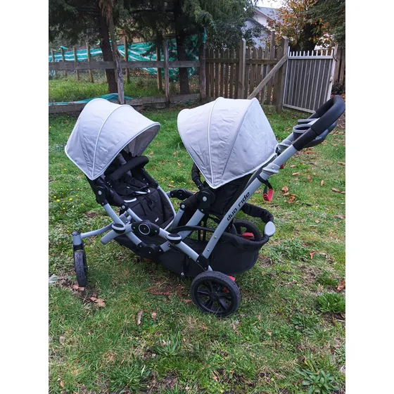 Remato! Coche System Doble Infanti Duo Ride S813 Gris