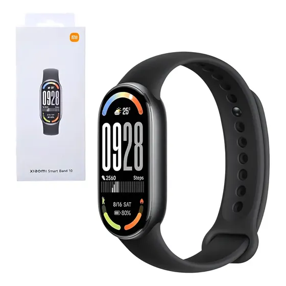 Xiaomi Mi Band 10 - Reloj inteligente 1.72 Global Black | Cuotas sin interés