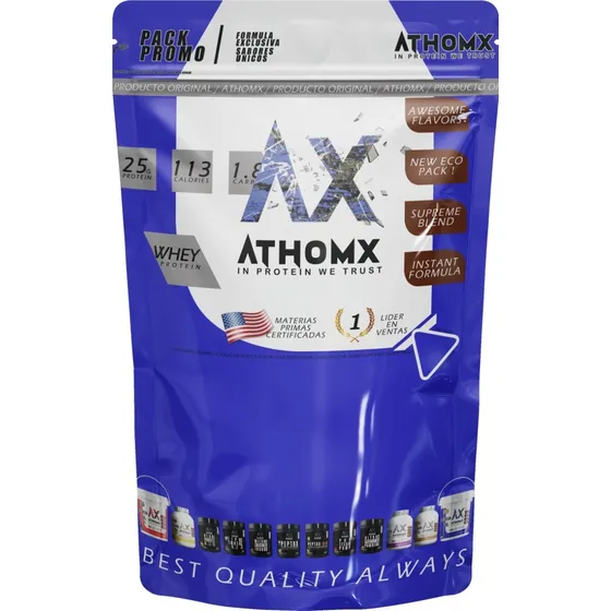 Proteina Suero 80% Whey Doy Pack Eco Pack Sabores 1kg Athomx